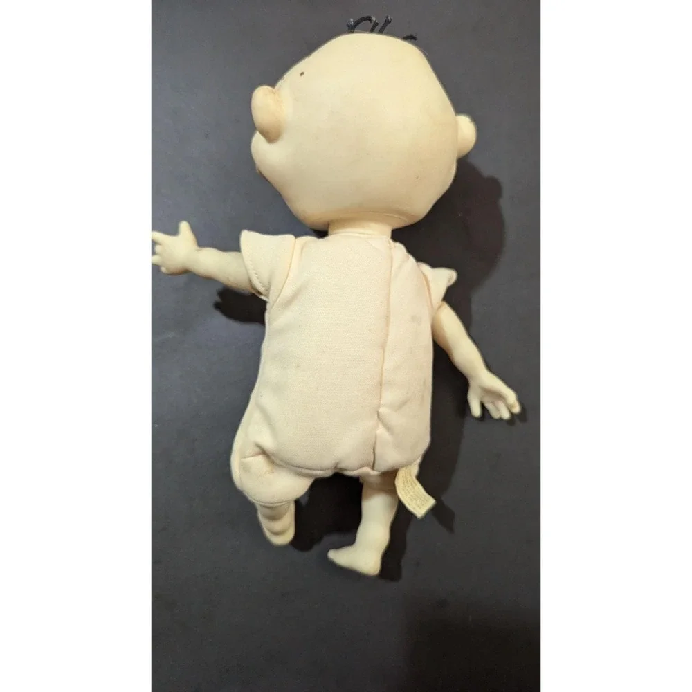 Vintage 1997 Mattel Tommy Pickles Rugrats Doll baby‎ makes sound  11